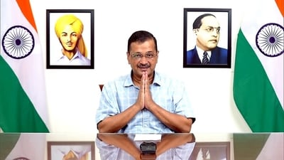 Kejriwal skips Enforcement Directorate summons in connection with the liquor probe on Thursday. (ANI)