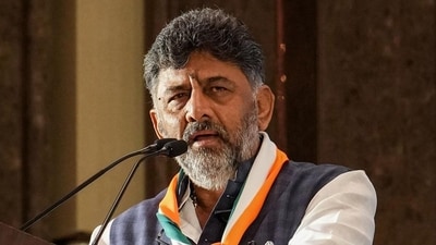 Karnataka deputy chief minister DK Shivakumar. (PTI) Karnataka deputy chief minister DK Shivakumar. (PTI)