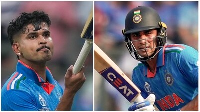 Shubman Gill and Shreyas Iyer achieved special feats at Wankhede (PTI) Shubman Gill and Shreyas Iyer achieved special feats at Wankhede (PTI)