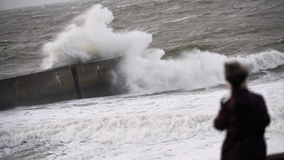 Heavy rain is also expected across many parts of the UK, including much of southern and western England, Wales, northeast England and eastern Scotland. (AFP) Heavy rain is also expected across many parts of the UK, including much of southern and western England, Wales, northeast England and eastern Scotland. (AFP)