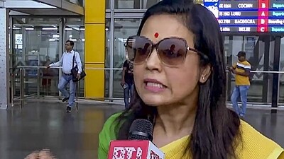 Mahua Moitra (PTI) Mahua Moitra (PTI)