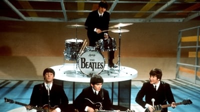 FILE -The Beatles, foreground from left, Paul McCartney, George Harrison, John Lennon and Ringo Starr on drums perform on the CBS "Ed Sullivan Show" in New York on Feb. 9, 1964. Sixty years after the onset of Beatlemania and with two of the quartet now dead, artificial intelligence has enabled the release of a “new” Beatles song.“Now And Then,” will be available Thursday, Nov. 2. (AP) FILE -The Beatles, foreground from left, Paul McCartney, George Harrison, John Lennon and Ringo Starr on drums perform on the CBS "Ed Sullivan Show" in New York on Feb. 9, 1964. Sixty years after the onset of Beatlemania and with two of the quartet now dead, artificial intelligence has enabled the release of a “new” Beatles song.“Now And Then,” will be available Thursday, Nov. 2. (AP)