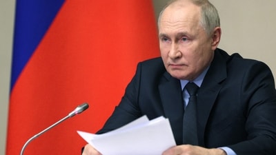 Russia's President Vladimir Putin. (AFP) Russia's President Vladimir Putin. (AFP)