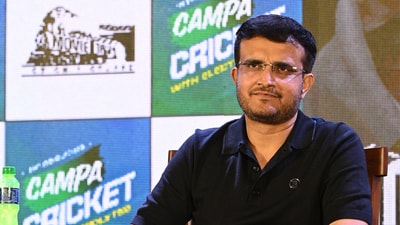 Former Indian Cricket Captain Sourav Ganguly in a promotional event (Hindustan Times) Former Indian Cricket Captain Sourav Ganguly in a promotional event (Hindustan Times)