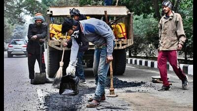 The Punjab public works department (PWD) has decided to award new road projects to contractor firms with a compulsory clause of repairing it for five years. The Punjab public works department (PWD) has decided to award new road projects to contractor firms with a compulsory clause of repairing it for five years.