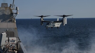A U.S. Bell Boeing V-22 Osprey helicopter (Reuters/File)