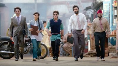 Dunki stars Shah Rukh Khan and others. Dunki stars Shah Rukh Khan and others.
