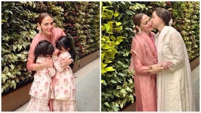 Esha Deol shared family photos on her birthday. Esha Deol shared family photos on her birthday.