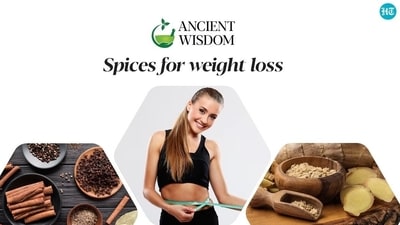 In this edition of Ancient Wisdom, we talk about five ancient spices that can aid you in your weight loss journey ahead of Diwali festivities by improving metabolism, stabilizing blood sugar, curbing appetite to helping burn calories in a natural way. In this edition of Ancient Wisdom, we talk about five ancient spices that can aid you in your weight loss journey ahead of Diwali festivities by improving metabolism, stabilizing blood sugar, curbing appetite to helping burn calories in a natural way.