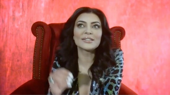 Sushmita Sen in conversation with HT at the Hindustan Times Leadership Summit. Sushmita Sen in conversation with HT at the Hindustan Times Leadership Summit.