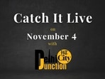 Catch It Live on November 4 Catch It Live on November 4