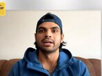 Neeraj Chopra during the HTLS 2023