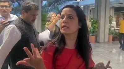 Mahua Moitra said she was asked personal questioned unrelated to the 'cash for questions' probe by Lok Sabha Ethics Committee chairman on Thursday. (ANI) Mahua Moitra said she was asked personal questioned unrelated to the 'cash for questions' probe by Lok Sabha Ethics Committee chairman on Thursday. (ANI)