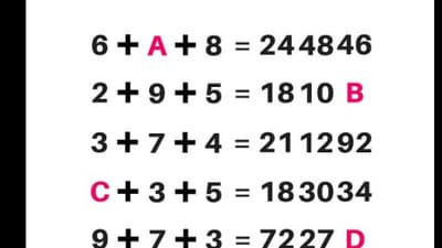 This brain teaser was shared on Instagram. This brain teaser was shared on Instagram.
