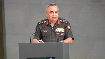 Indian Army chief General Manoj Pandey (Twitter/@adgpi) Indian Army chief General Manoj Pandey (Twitter/@adgpi)