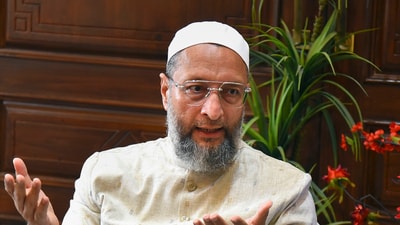 AIMIM Chief and MP Asaduddin Owaisi (PTI) AIMIM Chief and MP Asaduddin Owaisi (PTI)
