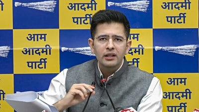 AAP leader Raghav Chadha. (PTI) AAP leader Raghav Chadha. (PTI)