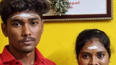 Police have identified the deceased victims have as M Karthika (right) and V Murugesan (left) (HT Photo/Sourced) Police have identified the deceased victims have as M Karthika (right) and V Murugesan (left) (HT Photo/Sourced)