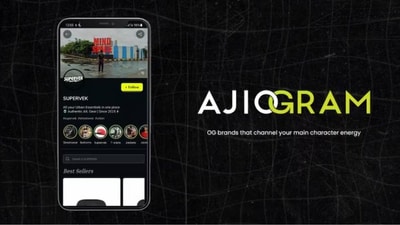 AJIOGRAM (Image courtesy: AJIO) AJIOGRAM (Image courtesy: AJIO)