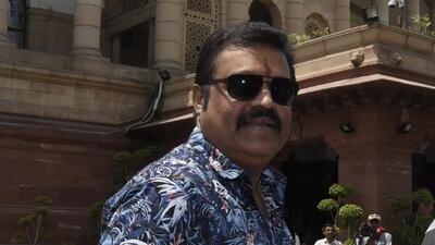 Suresh Gopi, who has starred in over 250 films mostly in Malayalam before switching to politics and joining the BJP, is expected to be the party’s candidate in the Thrissur Lok Sabha seat, where he had contested unsuccessfully in 2019 as well. (HT Archives) Suresh Gopi, who has starred in over 250 films mostly in Malayalam before switching to politics and joining the BJP, is expected to be the party’s candidate in the Thrissur Lok Sabha seat, where he had contested unsuccessfully in 2019 as well. (HT Archives)