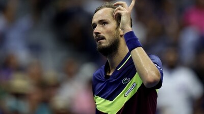 Russia's Daniil Medvedev will have fellow Russian Andrey Rublev as teammate in the year-ending event starting December 24. (REUTERS)