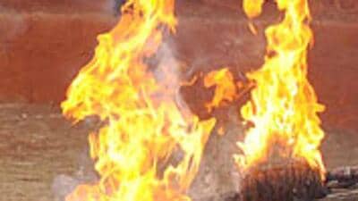 The fire department officials informed that the fire was doused completely and all girls were safe. (REPRESENTATIVE PHOTO) The fire department officials informed that the fire was doused completely and all girls were safe. (REPRESENTATIVE PHOTO)