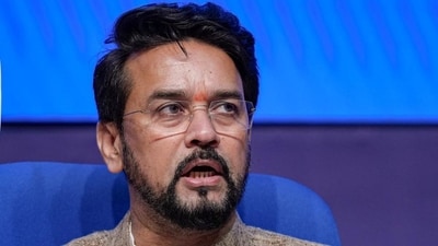 Union minister for information and broadcasting Anurag Thakur. (PTI Photo)