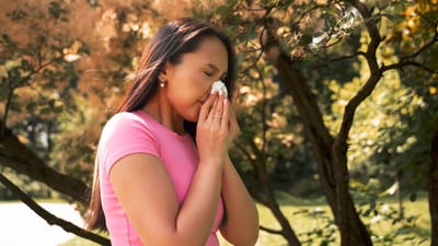 Allergies: Air pollution can make allergies worse, leading to discomfort for many Delhi residents.&nbsp; (Freepik)