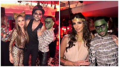 Esha Deol, Abhay Deol, Orry and Shweta Bachchan were among the guests. Esha Deol, Abhay Deol, Orry and Shweta Bachchan were among the guests.