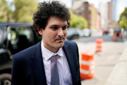 Sam Bankman-Fried, the founder of bankrupt cryptocurrency exchange FTX, arrives at a courthouse in New York, US, August 11, 2023. (Reuters)
