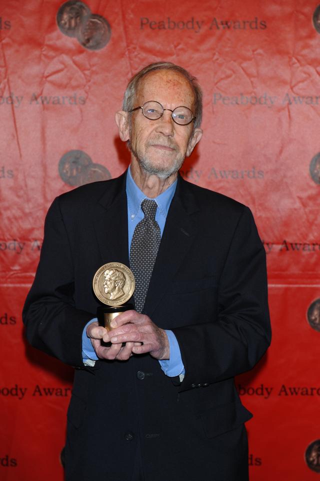 Crime novelist Elmore Leonard (1925-2013) at the 70th Annual George Foster Peabody Awards. (Alex Oliveira/startraksphoto.com) Crime novelist Elmore Leonard (1925-2013) at the 70th Annual George Foster Peabody Awards. (Alex Oliveira/startraksphoto.com)