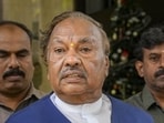 KS Eshwarappa. (PTI)