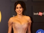 Manushi Chhillar and Janhvi Kapoor at MAMI Film Festival on Friday. 