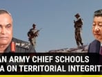 ARMY CHIEF SCHOOLS CHINA