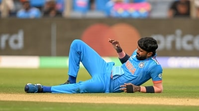 We have seen the last of Hardik Pandya at the World Cup 2023 (ICC Twitter) We have seen the last of Hardik Pandya at the World Cup 2023 (ICC Twitter)