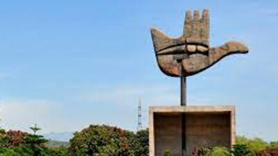 Chandigarh MC is looking to strengthen the storm water drainage system at Deep Complex, Hallo Majra. (HT File)