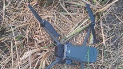 During the search operation, a drone along with a battery and a packet of 520 gm of heroin were found in a farming field in Tarn Taran district. (Sourced)