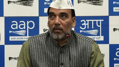 Gopal Rai sent the letter after his late-night visit to the Anand Vihar ISBT on Friday. (HT Archive)