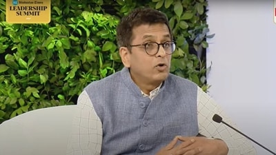 Chief Justice of India DY Chandrachud at Hindustan Times Leadership Summit 2023 on November 4. Chief Justice of India DY Chandrachud at Hindustan Times Leadership Summit 2023 on November 4.