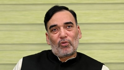 Delhi's Environment Minister Gopal Rai. (AFP) Delhi's Environment Minister Gopal Rai. (AFP)
