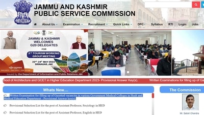 Download JKPSC Assistant Professor answer key 2023 Download JKPSC Assistant Professor answer key 2023