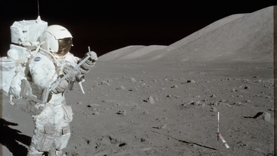 Astronaut on space (HT File) Astronaut on space (HT File)