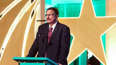 File photo of Pakistan Cricket Board (PCB) Chairperson Zaka Ashraf (PTI) File photo of Pakistan Cricket Board (PCB) Chairperson Zaka Ashraf (PTI)