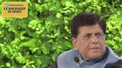 Union minister Piyush Goyal at HTLS 2023 Union minister Piyush Goyal at HTLS 2023