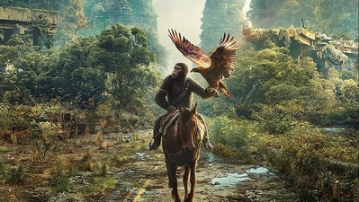 The third instalment of the epic franchise is set several generations into the future, in Caesar's reign, where apes are the dominant living species and the humans have been outcasted by them, forced to live in the shadows. The third instalment of the epic franchise is set several generations into the future, in Caesar's reign, where apes are the dominant living species and the humans have been outcasted by them, forced to live in the shadows.