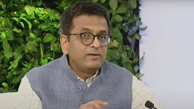 Chief Justice of India DY Chandrachud at Hindustan Times Leadership Summit 2023 on November 4. Chief Justice of India DY Chandrachud at Hindustan Times Leadership Summit 2023 on November 4.
