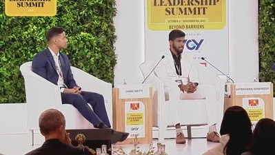 Satwiksairaj Rankireddy and Chirag Shetty, World No.1 Men's Doubles badminton pair and Asian Games & CWG Gold Medalist conversed with Kunal Pradhan, Managing Editor, Hindustan Times. (HT File Photo) Satwiksairaj Rankireddy and Chirag Shetty, World No.1 Men's Doubles badminton pair and Asian Games & CWG Gold Medalist conversed with Kunal Pradhan, Managing Editor, Hindustan Times. (HT File Photo)
