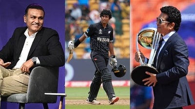 Virender Sehwag reacted to Rachin Ravindra's stellar knock against Pakistan in World Cup 2023 Virender Sehwag reacted to Rachin Ravindra's stellar knock against Pakistan in World Cup 2023