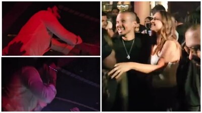 Ranveer Singh sang Aana Mere Pyar Ko for Deepika Padukone at Shah Rukh Khan's birthday bash. Ranveer Singh sang Aana Mere Pyar Ko for Deepika Padukone at Shah Rukh Khan's birthday bash.