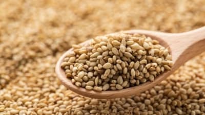 Sesame seeds: Packed with healthy fats and calcium, they support bone health and provide lasting energy. You can add them in chutney or laddoos.&nbsp; (Unsplash)